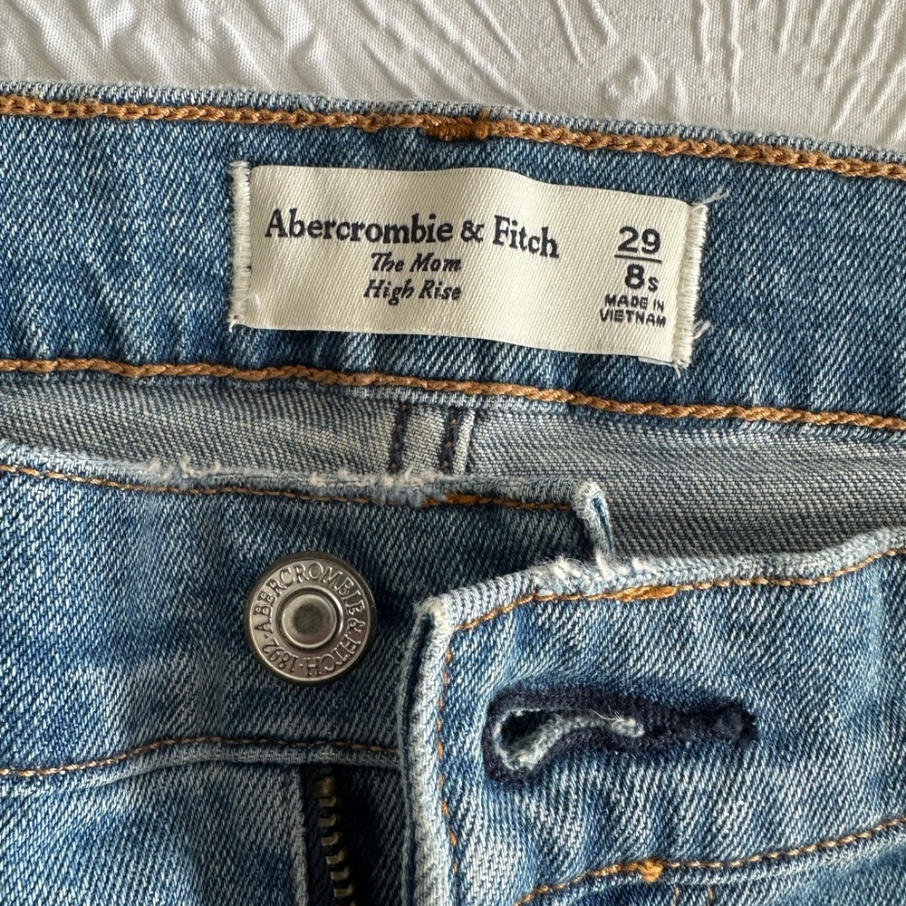 Abercrombie & The Mom Fitch High Rise Jeans
